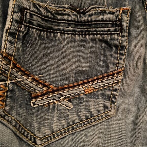 BKE Derek Jeans Size 34S Thick Stitch - Picture 6 of 15